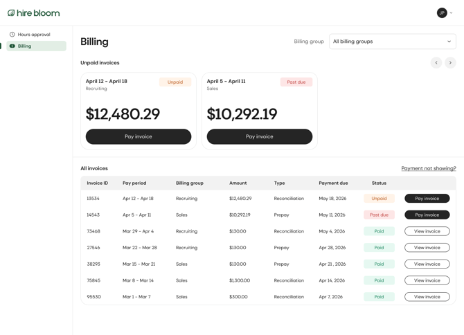 Billing
